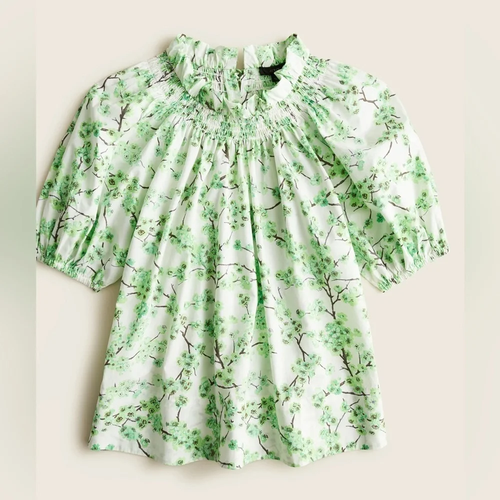 J. Crew crew smocked